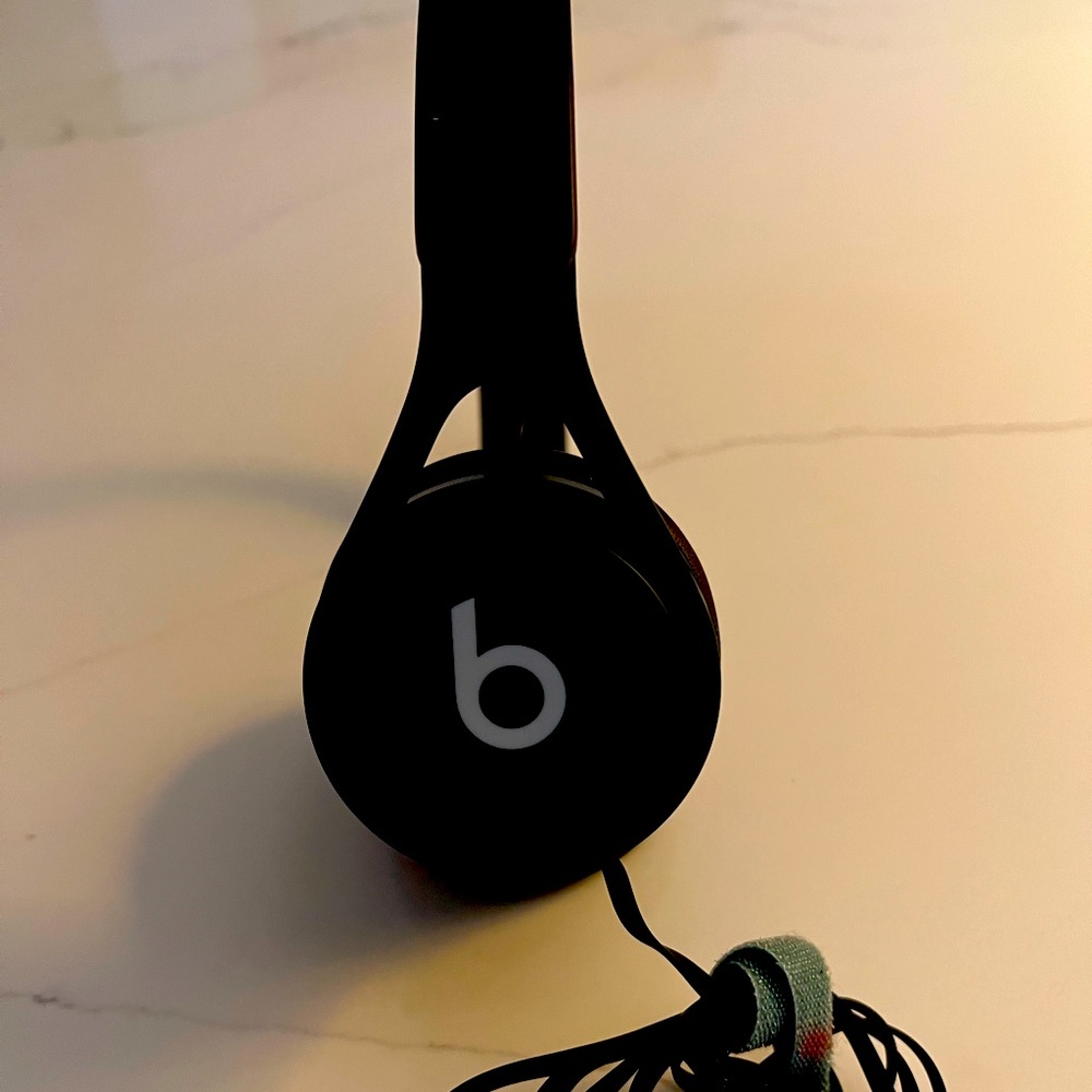 Beats By Dre, Headphones, Black, wired